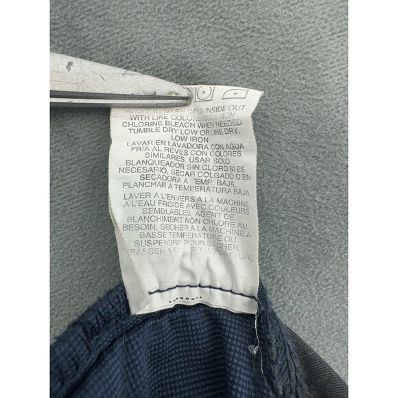 Lee Flex Shorts Lot x2 Mens 34 Navy Blue Beige Stretch Zip Pocket Casual Outdoor - Picture 7 of 16